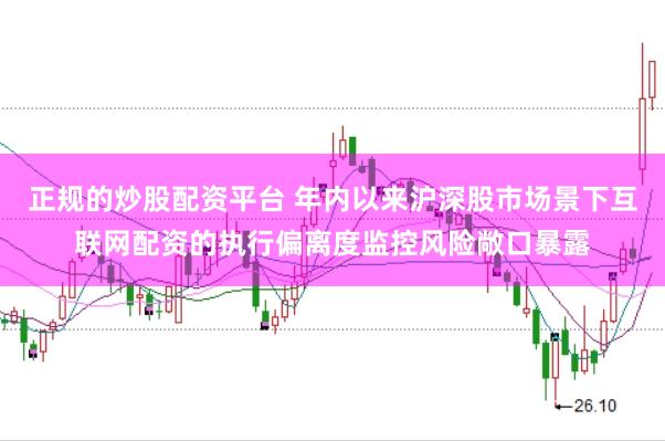 正规的炒股配资平台 年内以来沪深股市场景下互联网配资的执行偏离度监控风险敞口暴露